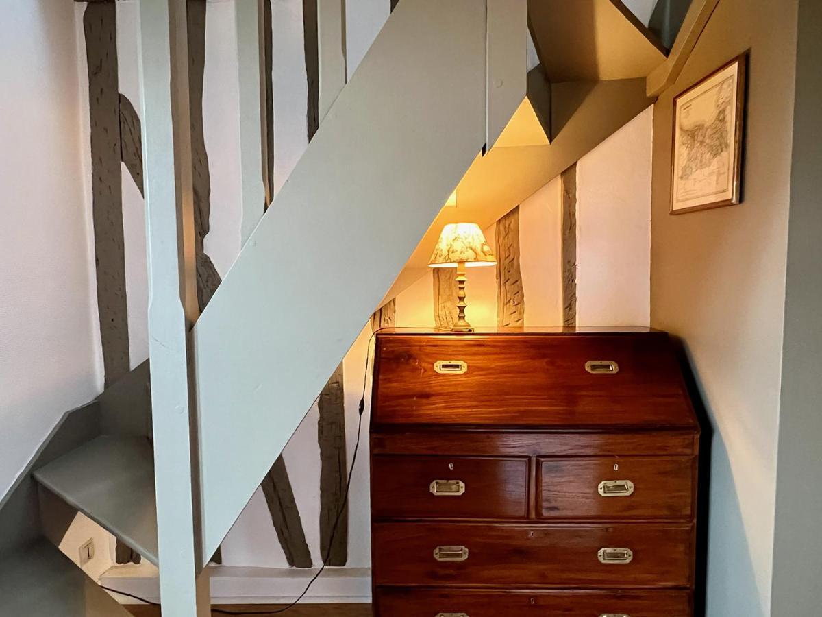 La Maison Blanche Du 10Honfleur Eksteriør bilde