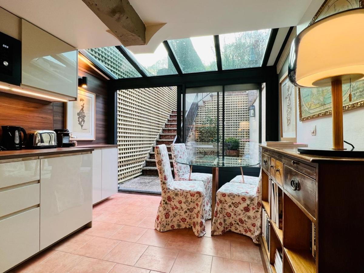 La Maison Blanche Du 10Honfleur Eksteriør bilde