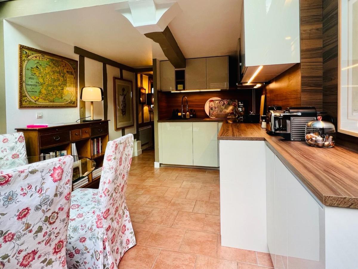 La Maison Blanche Du 10Honfleur Eksteriør bilde