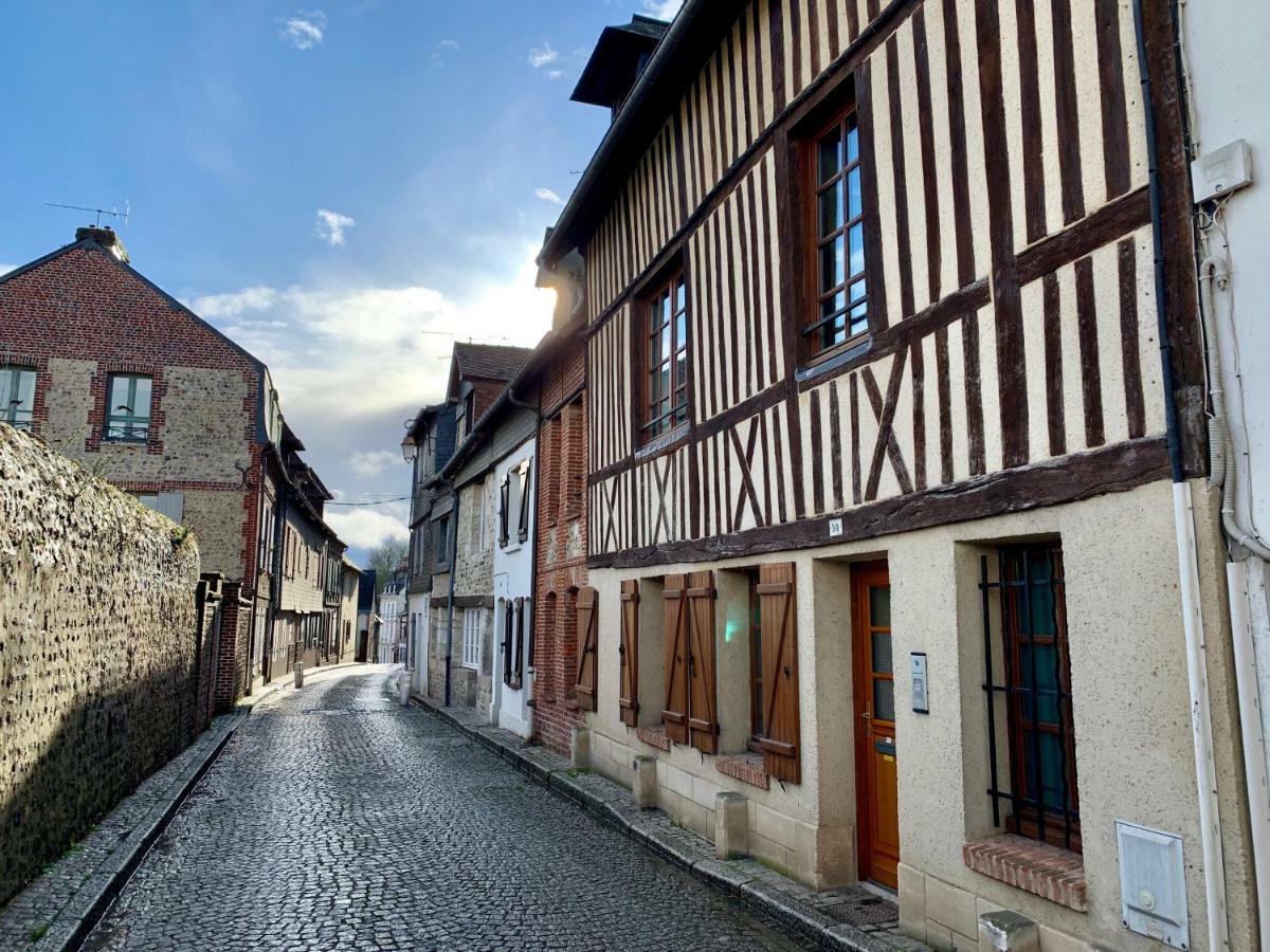 La Maison Blanche Du 10Honfleur Eksteriør bilde